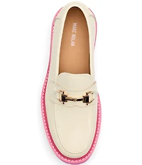 Marc Nolan Women's Ms. Boulevard Patent Leather Bit Buckle Platform Loafers