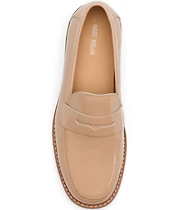 Marc Nolan Women's Ms. Calum Patent Leather Penny Loafers