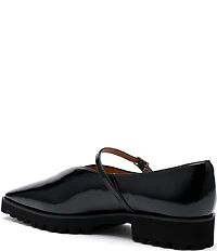 Marc Nolan Women's Roxie Patent Leather Lug Mary Jane Flats