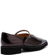 Marc Nolan Women's Roxie Smooth Patent Leather Lug Mary Janes