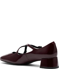 Marc Nolan Women's Ruby Patent Leather Mary Jane Block Heel Pumps