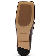 Marc Nolan Women's Simone Patent Leather Raffia Tassel Kiltie Loafers