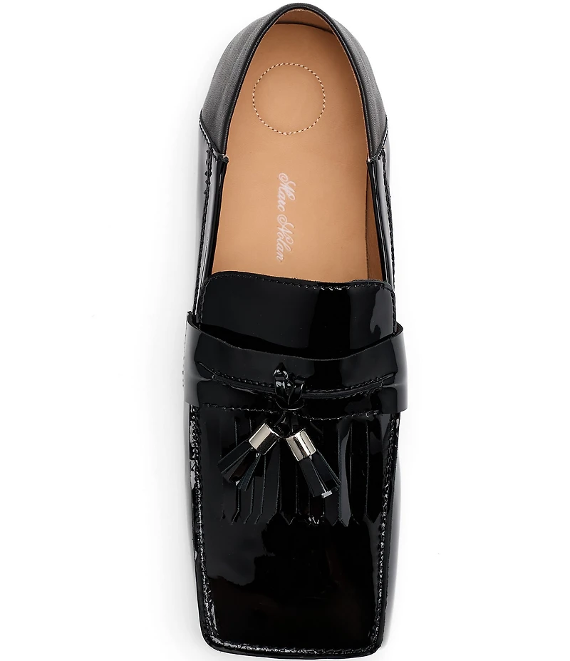 Marc Nolan Women's Simone Patent Leather Tassel Loafers