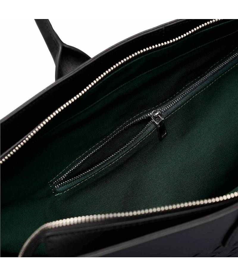 Marc Nolan Woven Calfskin Leather Weekender Bag