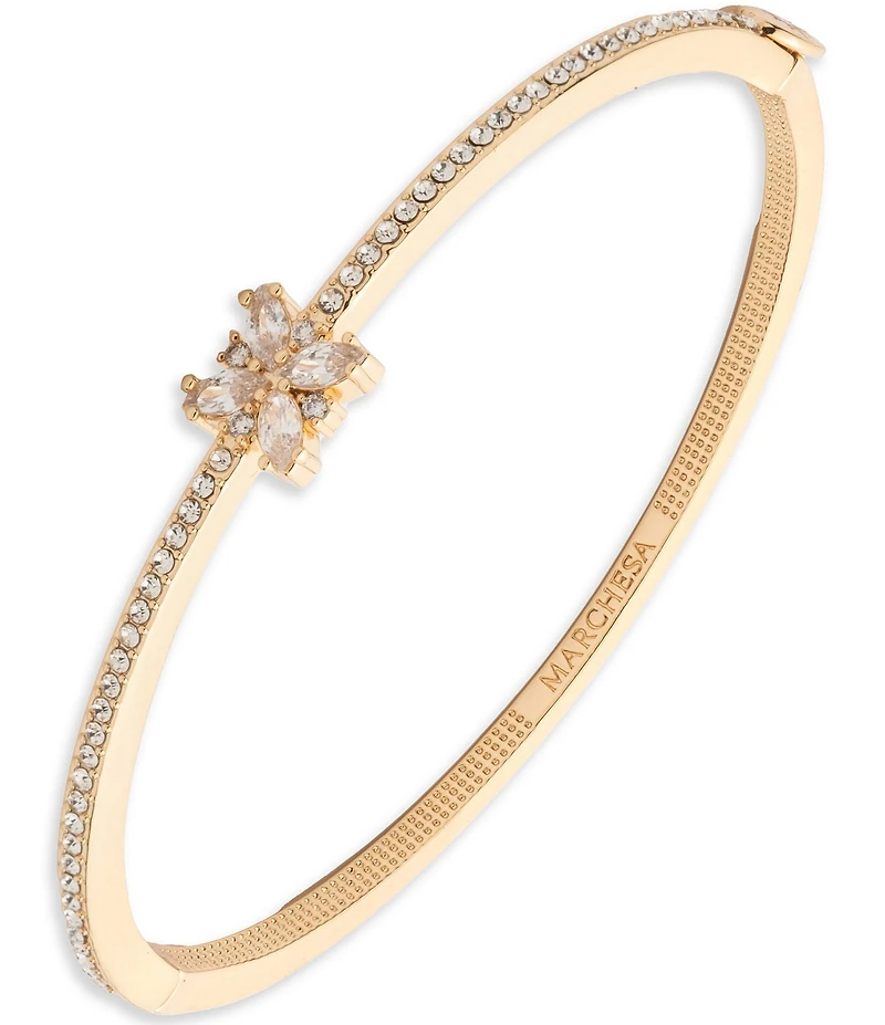 Marchesa Crystal Bangle Bracelet