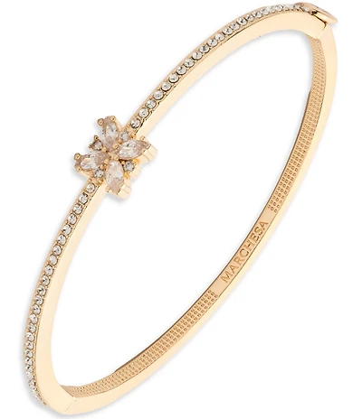 Marchesa Crystal Bangle Bracelet