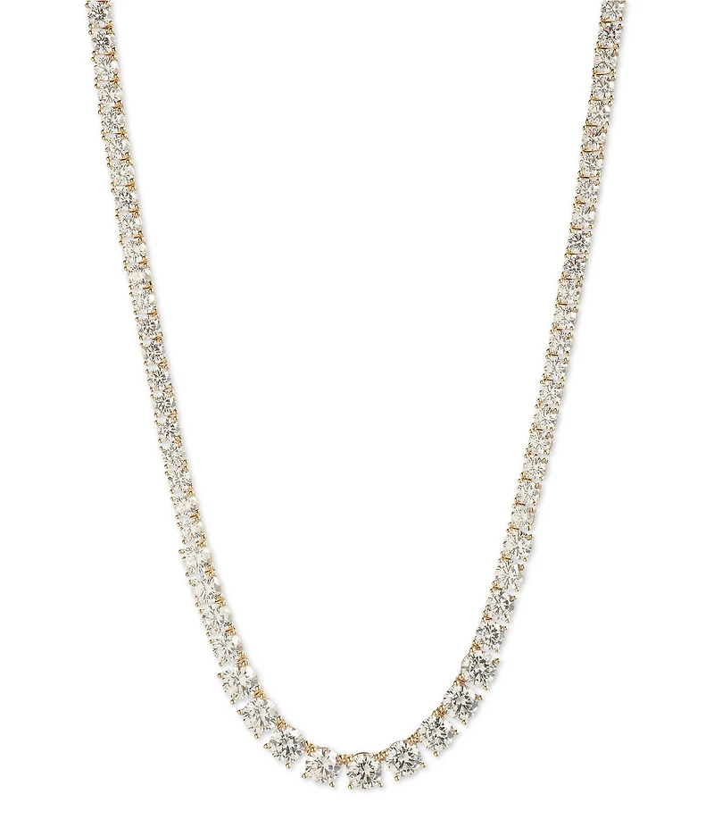 Marchesa Crystal Stone Collar Necklace