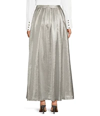 Muse by Marchesa Eden Metallic Full Long Skirt