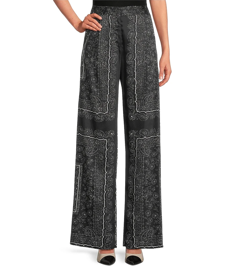 Marella Ambra Bandana Black Long Pants