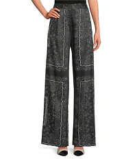 Marella Ambra Bandana Black Long Pants