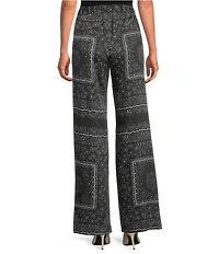 Marella Ambra Bandana Black Long Pants