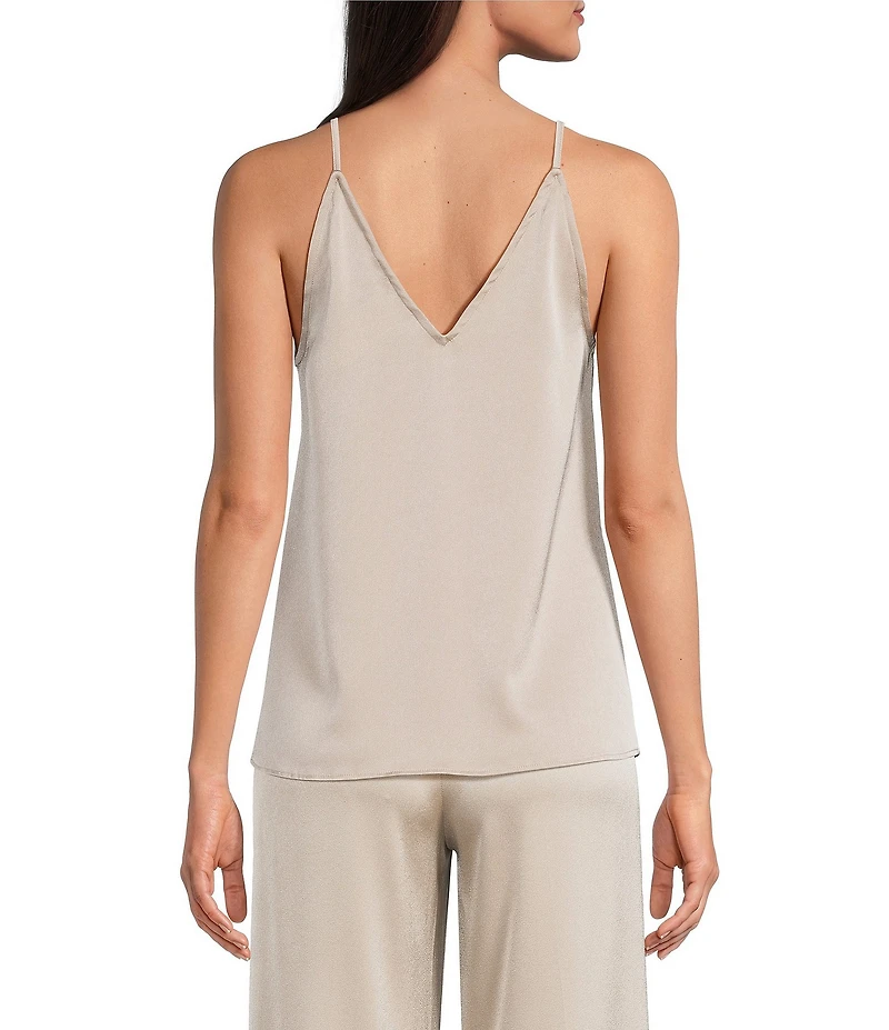 Marella Carso V-Neck Camisole Satin Top