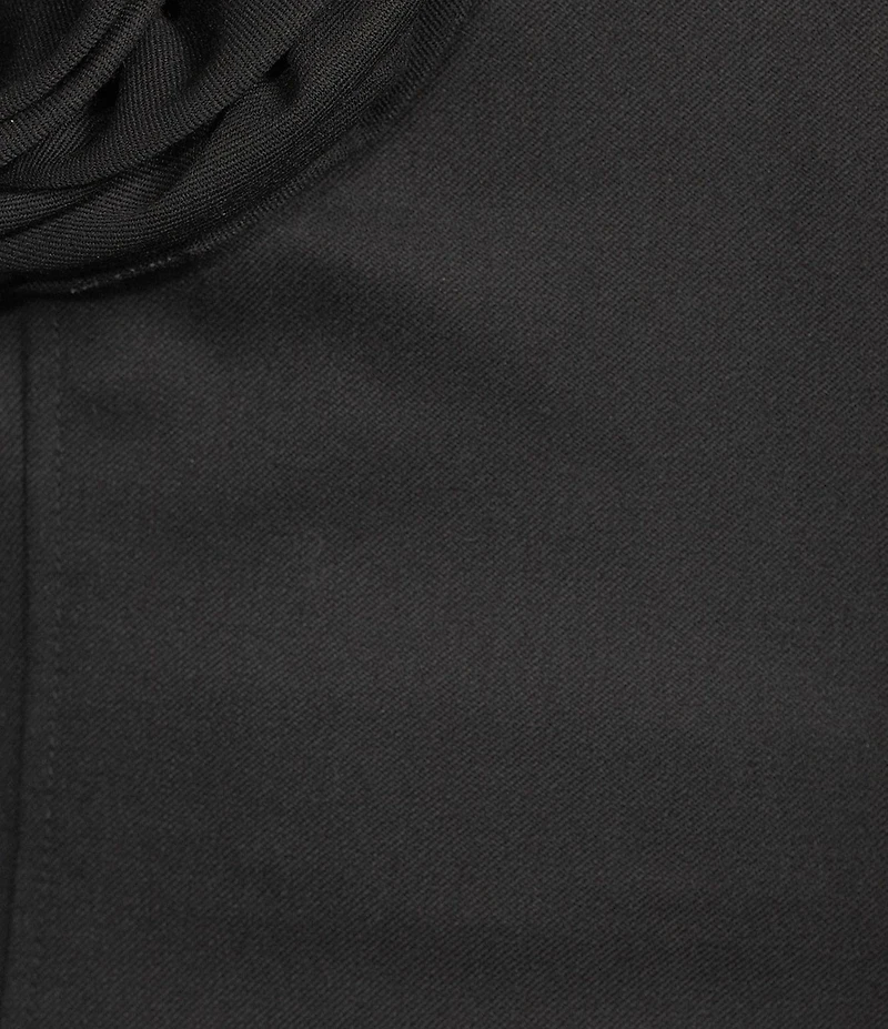 Marella Domez Rosette Strapless Sleeveless A-Line Midi Dress