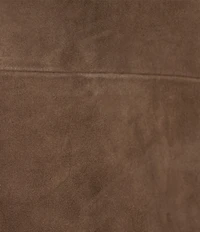 Marella Edel Suede Notch Lapel Belted Trench Coat