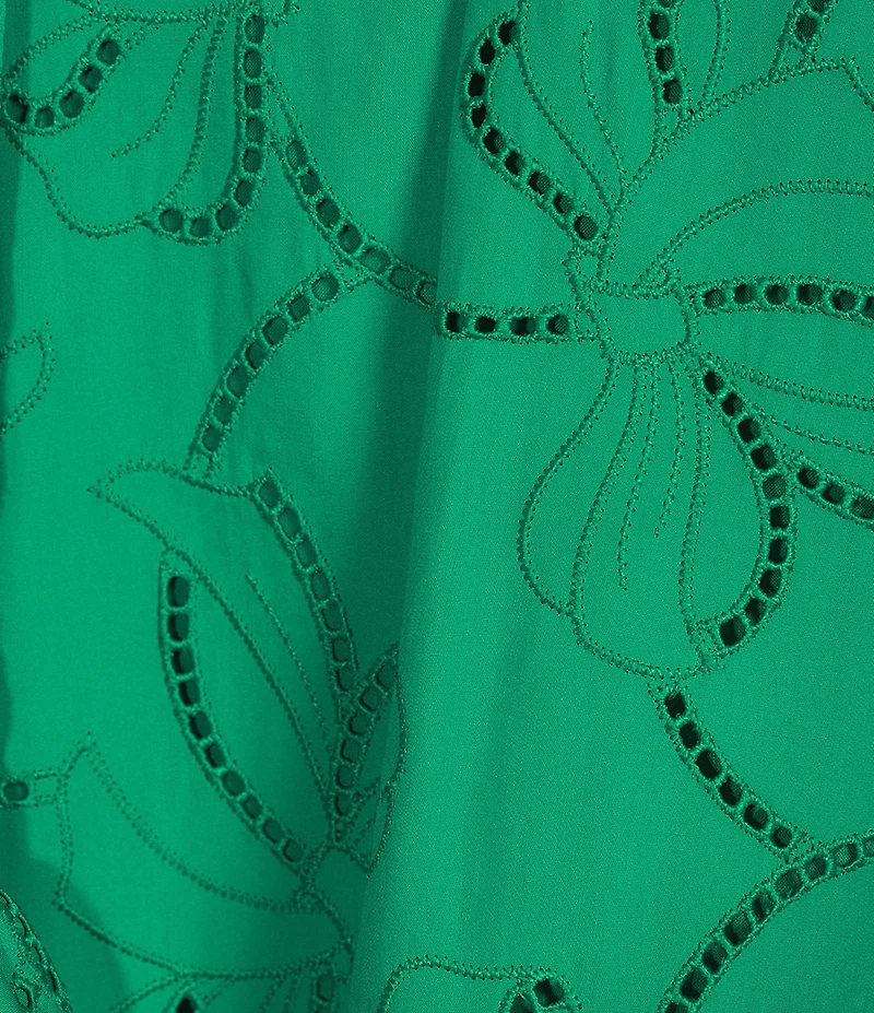 Marella Emerald V-Neck Short Sleeve Shift Dress