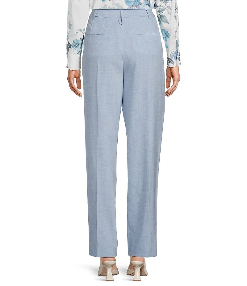 Marella Grege Light Blue Pleated Trouser Pants