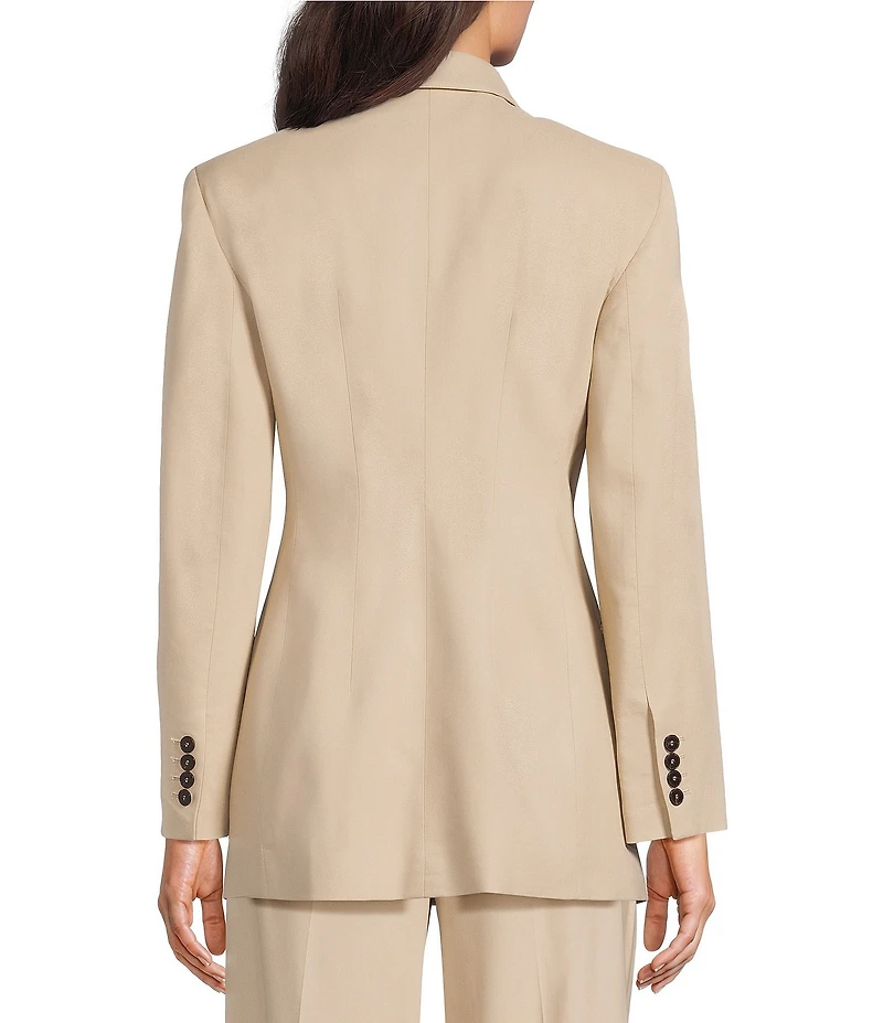 Marella Millcampal Notch Lapel Long Sleeve Jacket