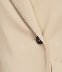Marella Millcampal Notch Lapel Long Sleeve Jacket