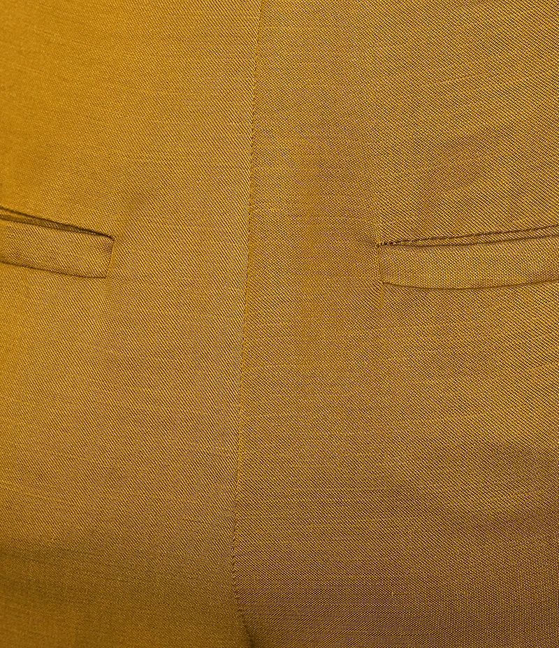 Marella Mllagenda Linen Blend Straight Leg Flat Front Trousers Pants