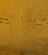 Marella Mllagenda Linen Blend Straight Leg Flat Front Trousers Pants
