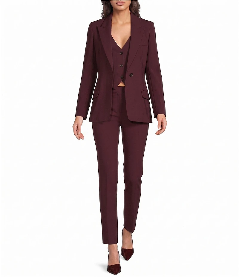 Marella Mllbosso Virgin Wool Bi-Stretch Vest