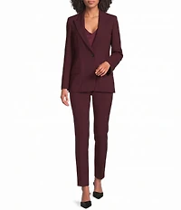 Marella Mllcervo Notch Lapel Virgin Wool Blazer
