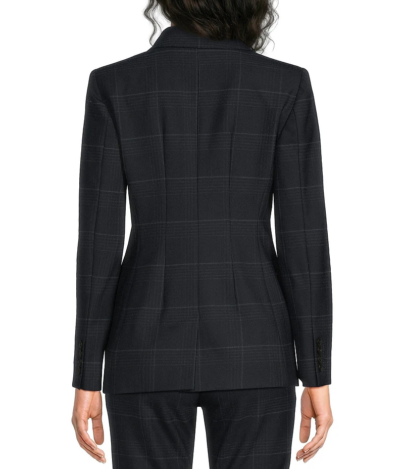 Marella Mllefedra Double Breasted Check Blazer