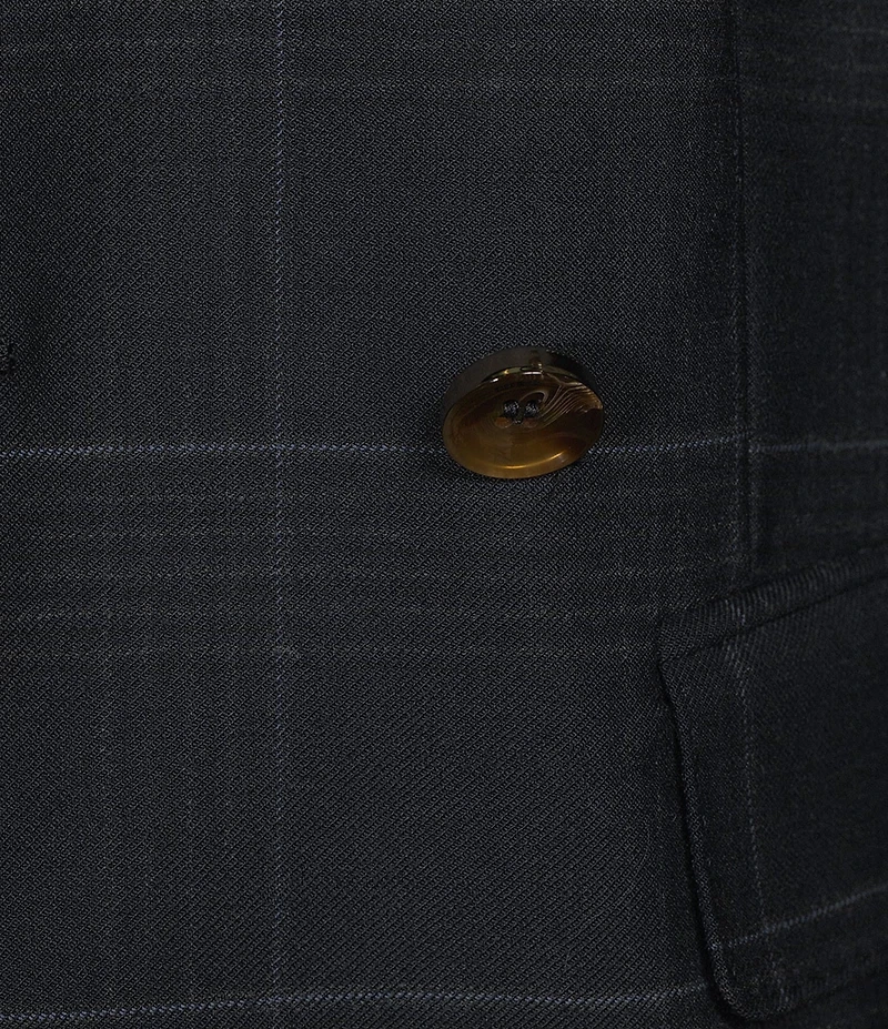 Marella Mllefedra Double Breasted Check Blazer