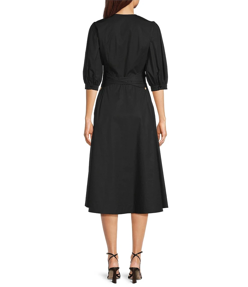 Marella Mllstecca Poplin Midi Dress