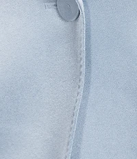Marella Mllzimino Notch Lapel Collar Long Sleeve Single Button Blazer