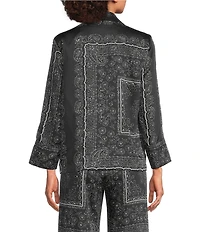 Marella Sosia Bandana Wool Blend Long Sleeve Coordinating Jacket