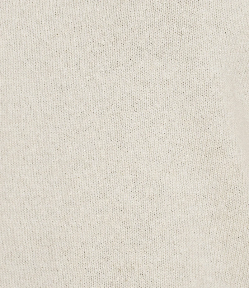 Marella Tesa Cashmere Beige Crew Neck Long Sleeve Sweater