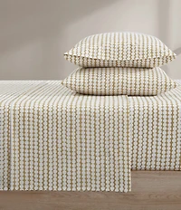 Marimekko Pikku Rasymatto Circled Printed Organic Cotton Sheet Set