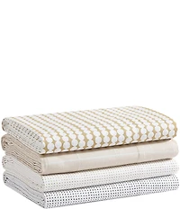 Marimekko Pikku Rasymatto Circled Printed Organic Cotton Sheet Set