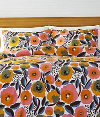 Marimekko Rosarium Bold Modern Floral Duvet Cover Mini Set