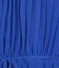 Marina Sleeveless Halter Neck Pleated Jumpsuit