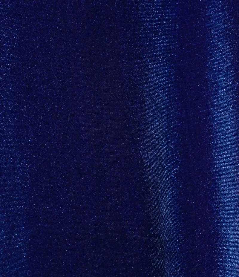 Marina Velvet 2-Piece Beaded Mesh Long Sleeve Pant Set