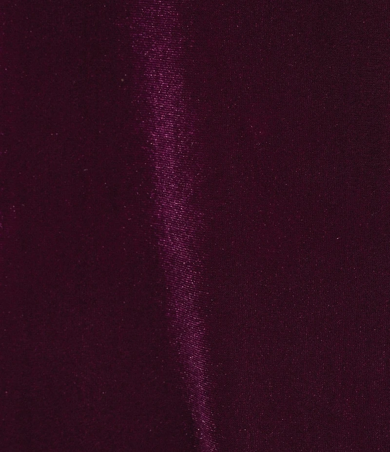 Marina Velvet 2-Piece Beaded Mesh Long Sleeve Pant Set