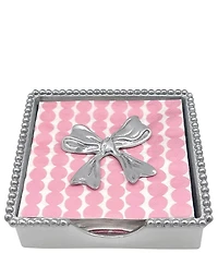 Mariposa BOWtique Collection Bow Beaded Napkin Box Set