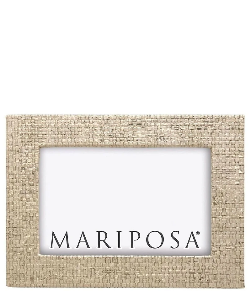 Mariposa Faux Grasscloth Collection Frame