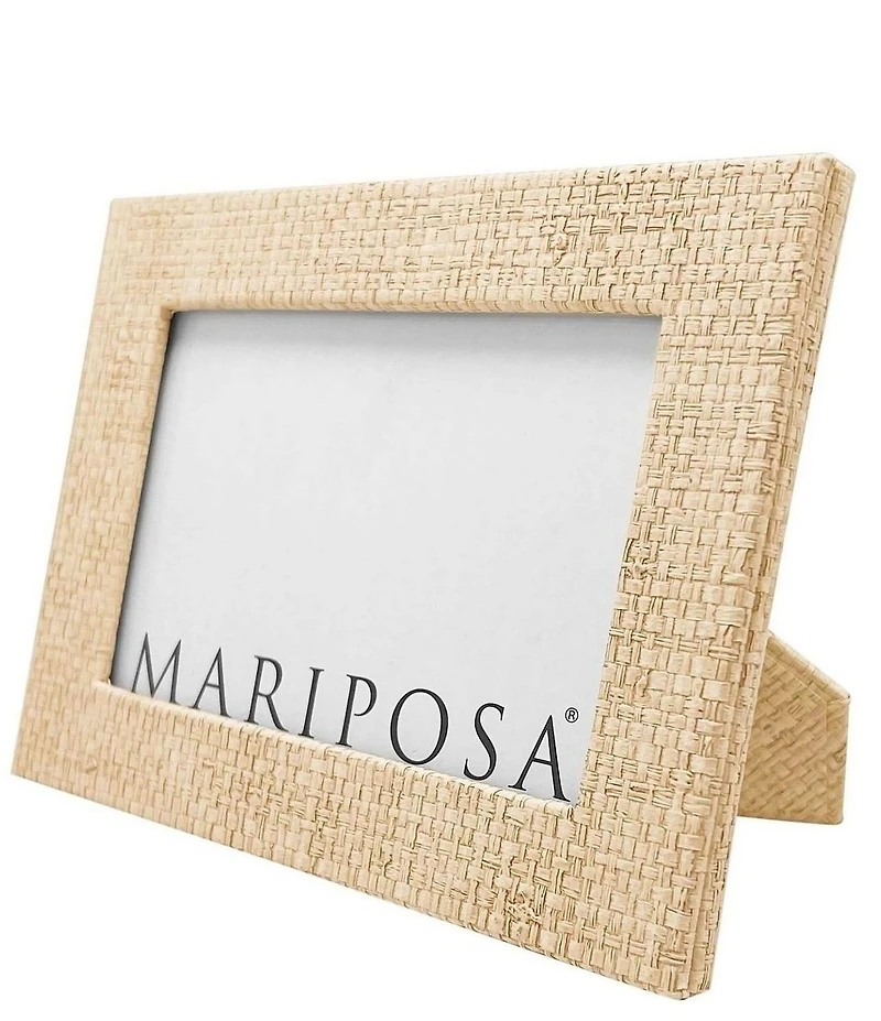 Mariposa Faux Grasscloth Collection Frame