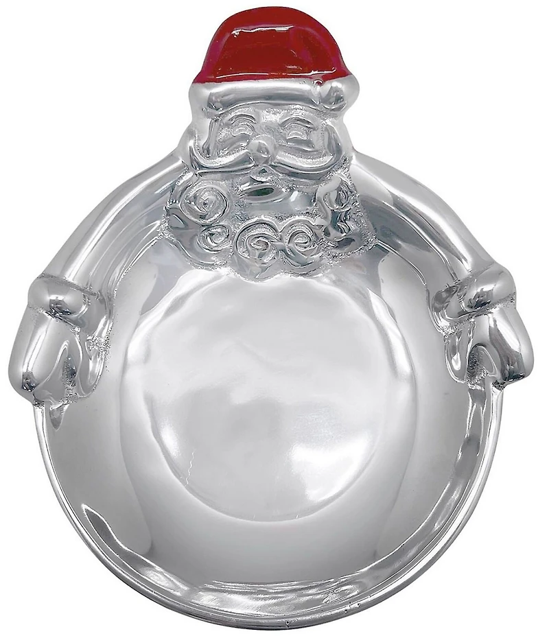Mariposa Hugging Santa Candy Dish