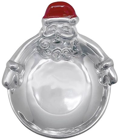 Mariposa Hugging Santa Candy Dish