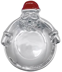 Mariposa Hugging Santa Candy Dish