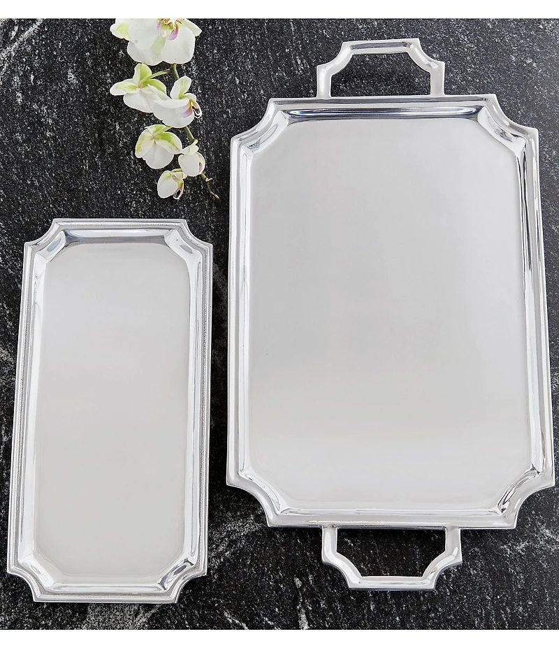 Mariposa Linzee Collection Handled Serving Tray