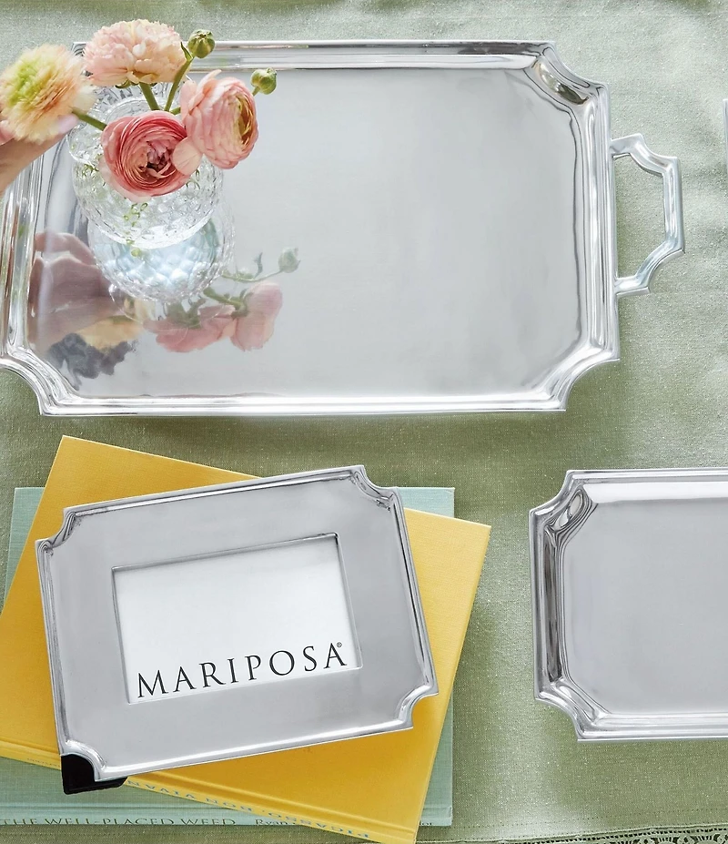 Mariposa Linzee Collection Handled Serving Tray