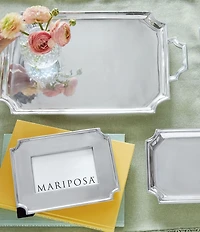 Mariposa Linzee Collection Handled Serving Tray