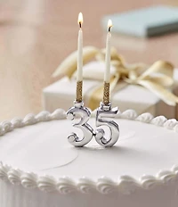 Mariposa Number Birthday Candle Holder Set