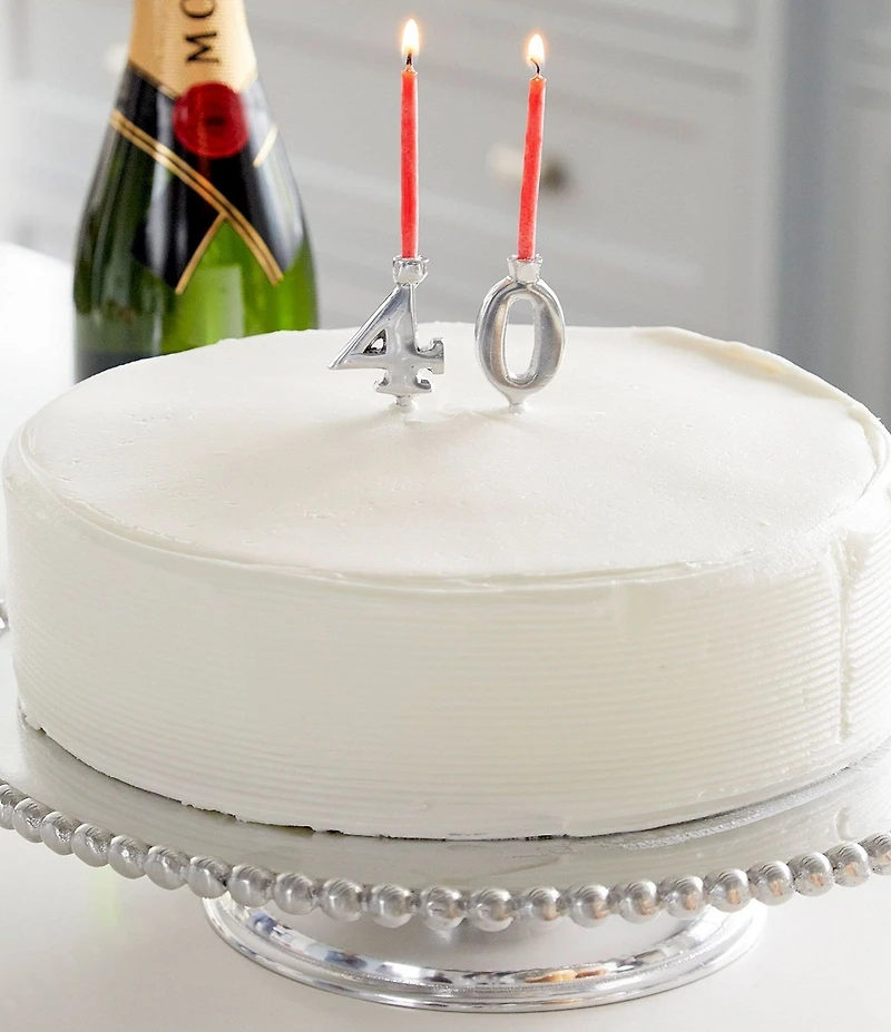 Mariposa Number Birthday Candle Holder Set