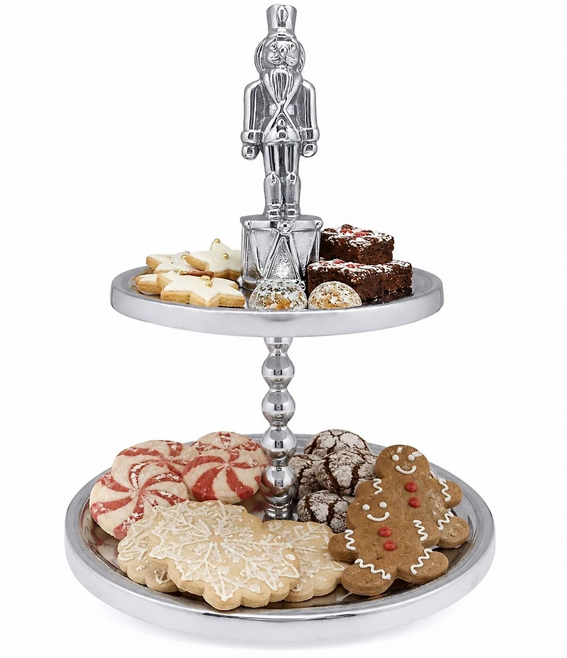 Mariposa Nutcracker 2-Tiered Server